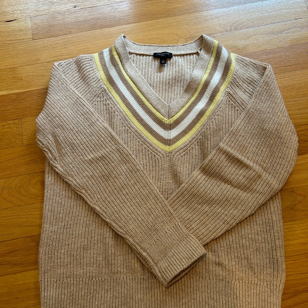 Talbots cotton and nylon sweater